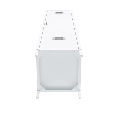 Manhattan Comfort 2-Piece Naomi Accent Cabinet and Storage Cabinet
