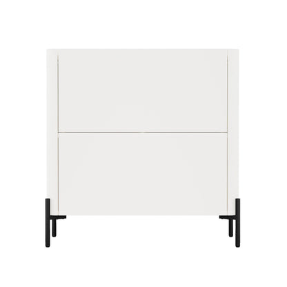 Manhattan Comfort 2-Piece Abbey Accent Cabinet and Bookcase