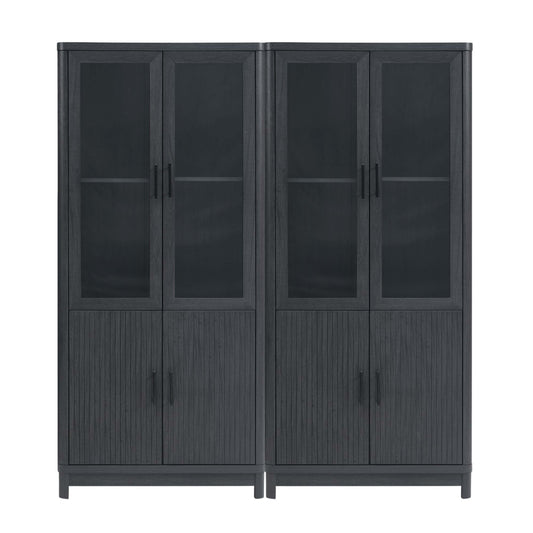 Manhattan Comfort Jodie Bookcase - Set of 2