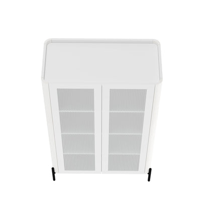 Manhattan Comfort Abbey Décor Cabinet - Set of 2