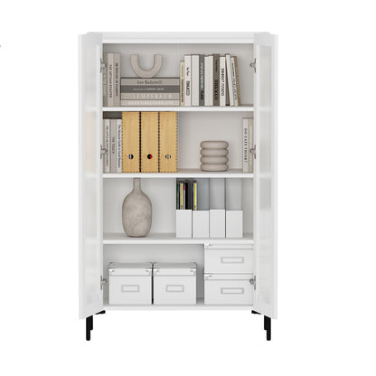 Manhattan Comfort Abbey Décor Cabinet - Set of 2