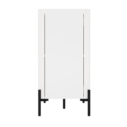 Manhattan Comfort 2-Piece Abbey Bookcase and Sideboard