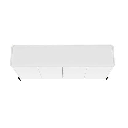 Manhattan Comfort 2-Piece Abbey Bookcase and Sideboard
