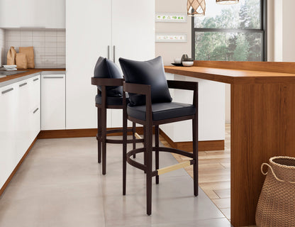 Manhattan Comfort Ritz Bar Stool - Set of 2