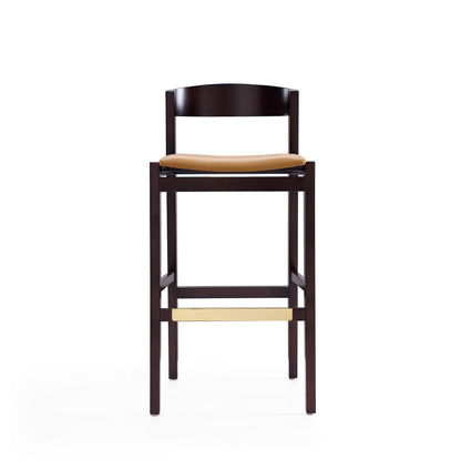 Manhattan Comfort Klismos Bar Stool - Set of 2