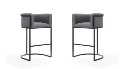 Manhattan Comfort Cosmopolitan Bar Stool - Set of 2
