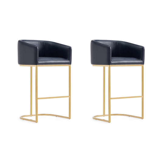 Manhattan Comfort Louvre Barstool - Set of 2