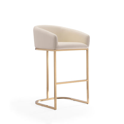 Manhattan Comfort Louvre Barstool - Set of 2