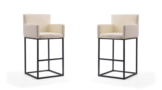 Manhattan Comfort Ambassador Bar Stool - Set of 2