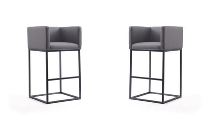 Manhattan Comfort Embassy Bar Stool - Set of 2