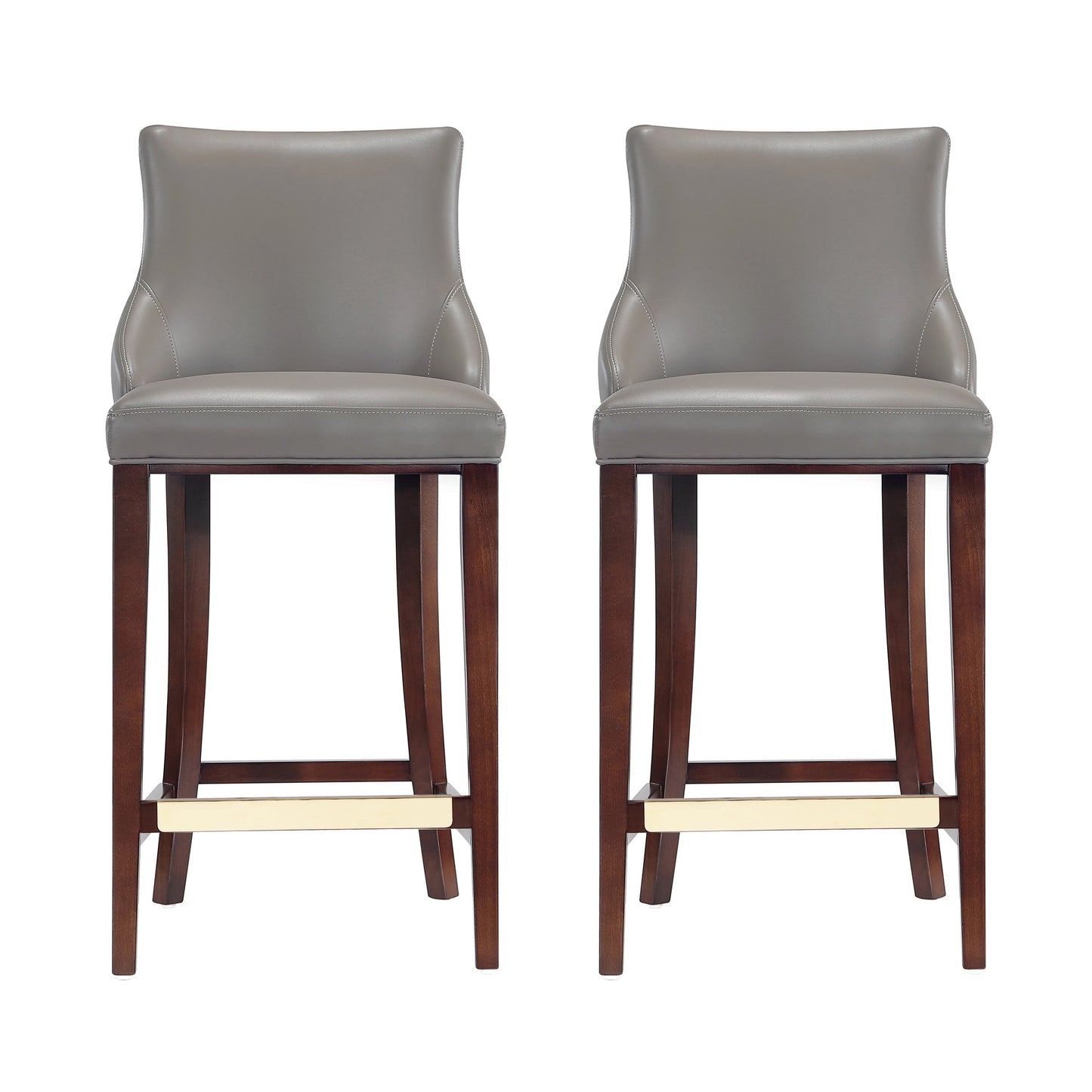 Manhattan Comfort Shubert Barstool - Set of 2