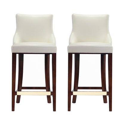 Manhattan Comfort Shubert Barstool - Set of 2