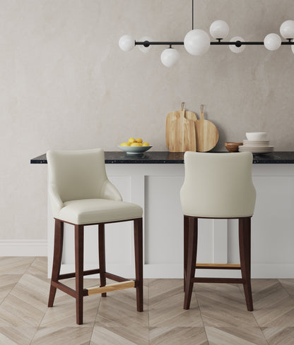 Manhattan Comfort Shubert Barstool - Set of 2