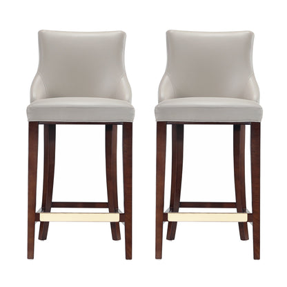 Manhattan Comfort Shubert Barstool - Set of 2