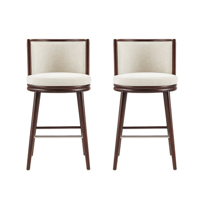 Manhattan Comfort Evalyn Barstool - Set of 2