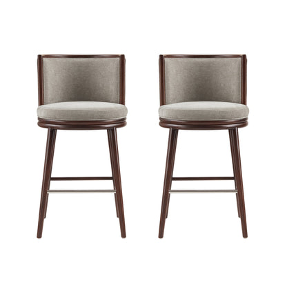 Manhattan Comfort Evalyn Barstool - Set of 2