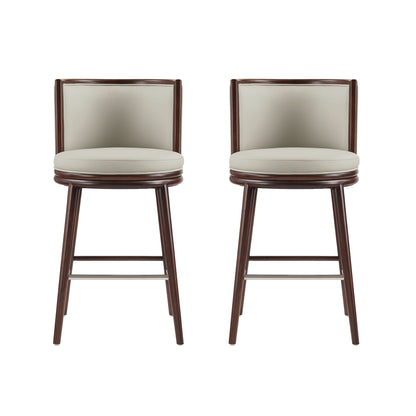 Manhattan Comfort Evalyn Barstool - Set of 2