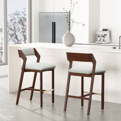 Manhattan Comfort Patricia Barstool - Set of 2