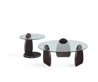Manhattan Comfort 2-Piece Artesia Coffee and End Table
