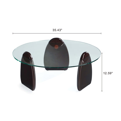 Manhattan Comfort 2-Piece Artesia Coffee and End Table