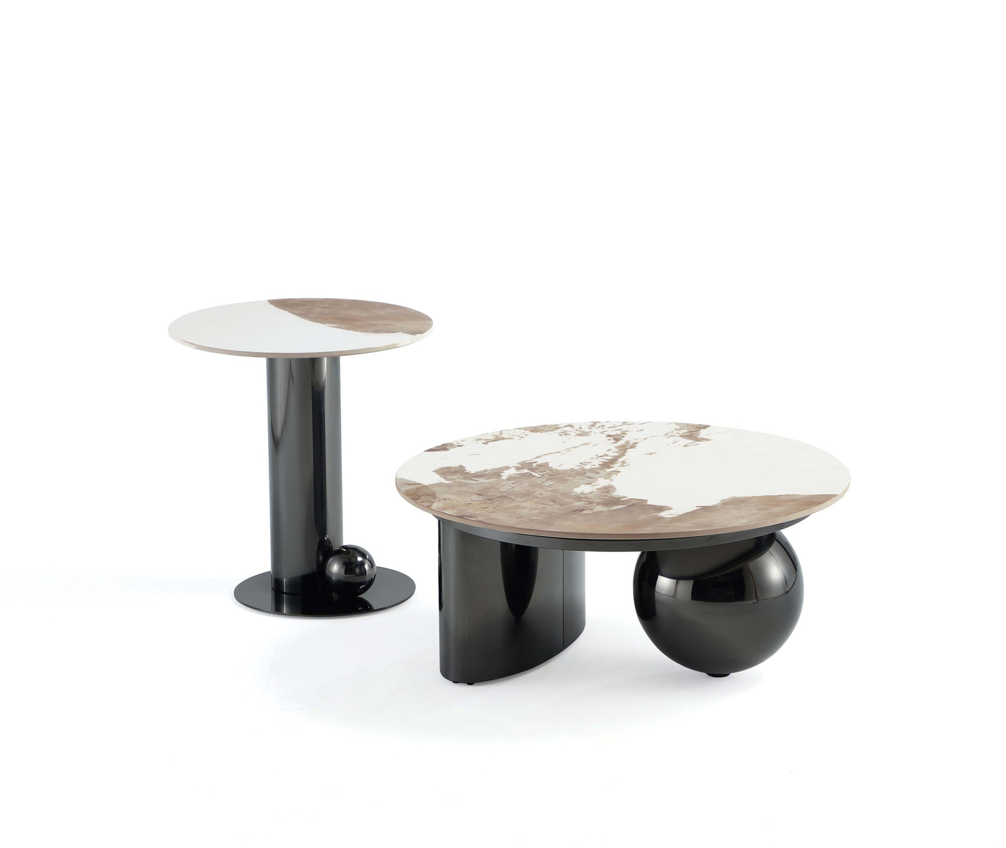 Manhattan Comfort 2-Piece Laurel Coffee and End Table