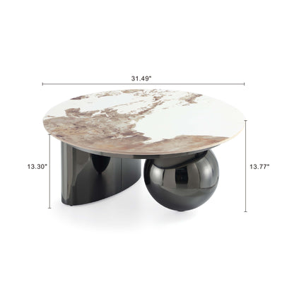Manhattan Comfort 2-Piece Laurel Coffee and End Table