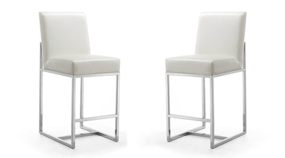 Manhattan Comfort Element Counter Stool  - Set of 2