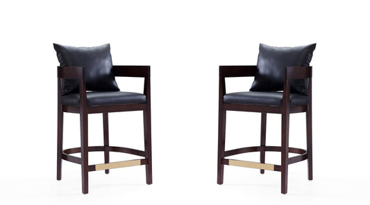 Manhattan Comfort Ritz Counter Stool  - Set of 2