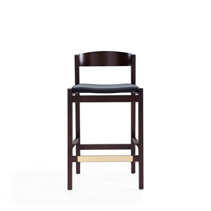 Manhattan Comfort Klismos Counter Stool  - Set of 2