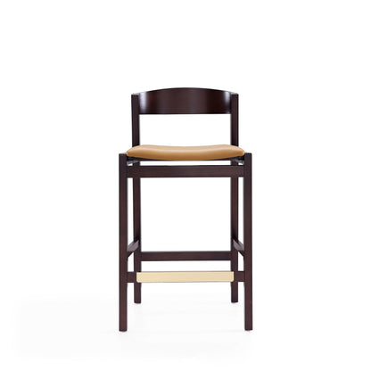 Manhattan Comfort Klismos Counter Stool  - Set of 2