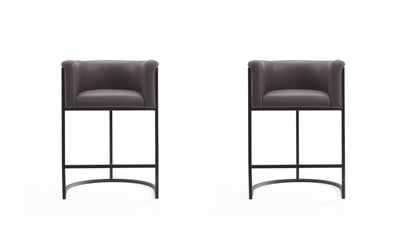 Manhattan Comfort Cosmopolitan Counter Stool  - Set of 2