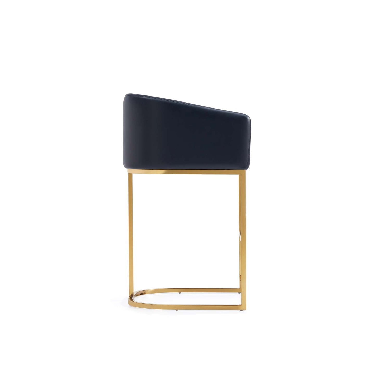 Manhattan Comfort Louvre Counter Stool  - Set of 2