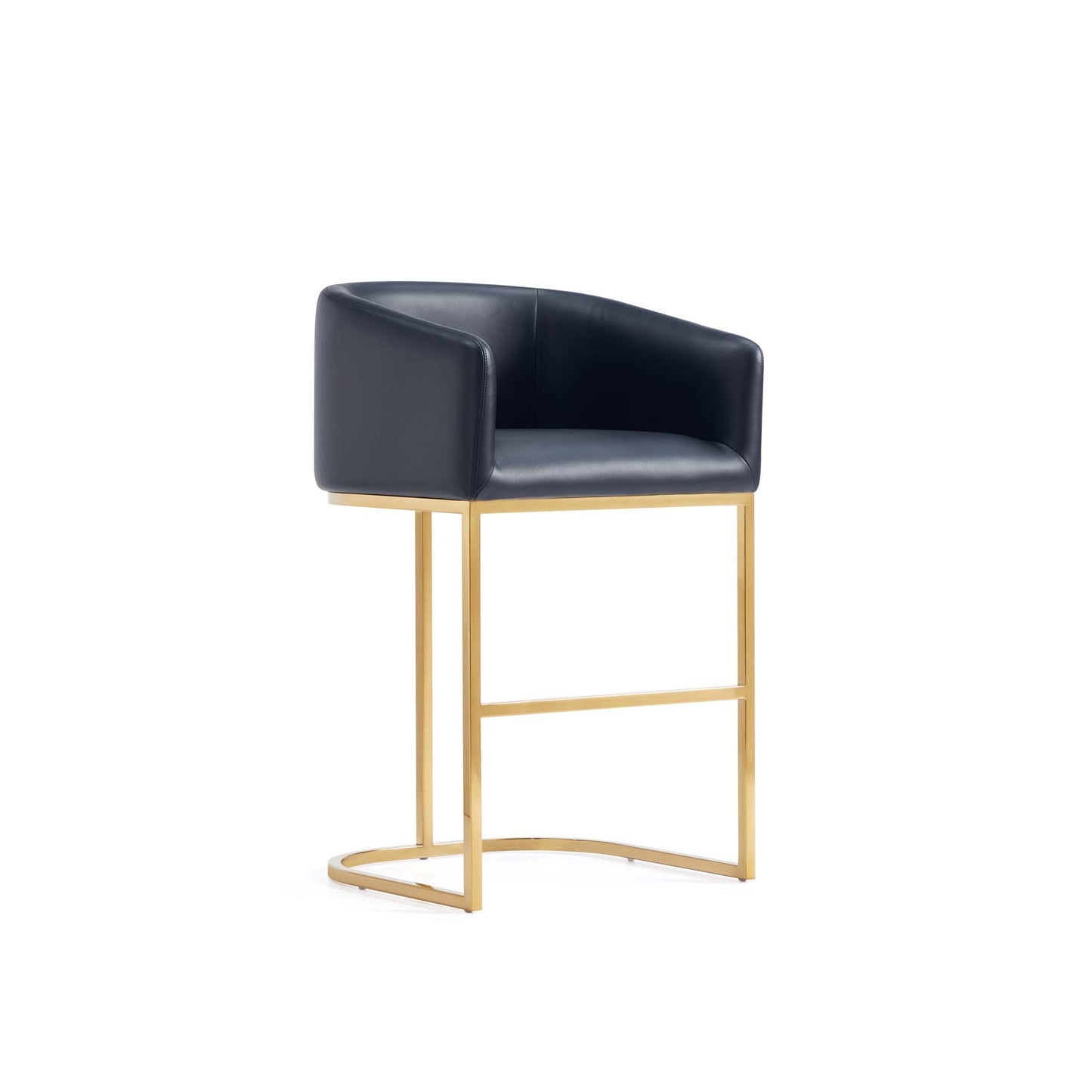 Manhattan Comfort Louvre Counter Stool  - Set of 2