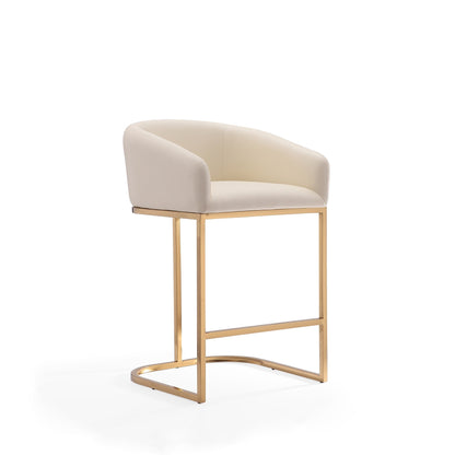 Manhattan Comfort Louvre Counter Stool  - Set of 2