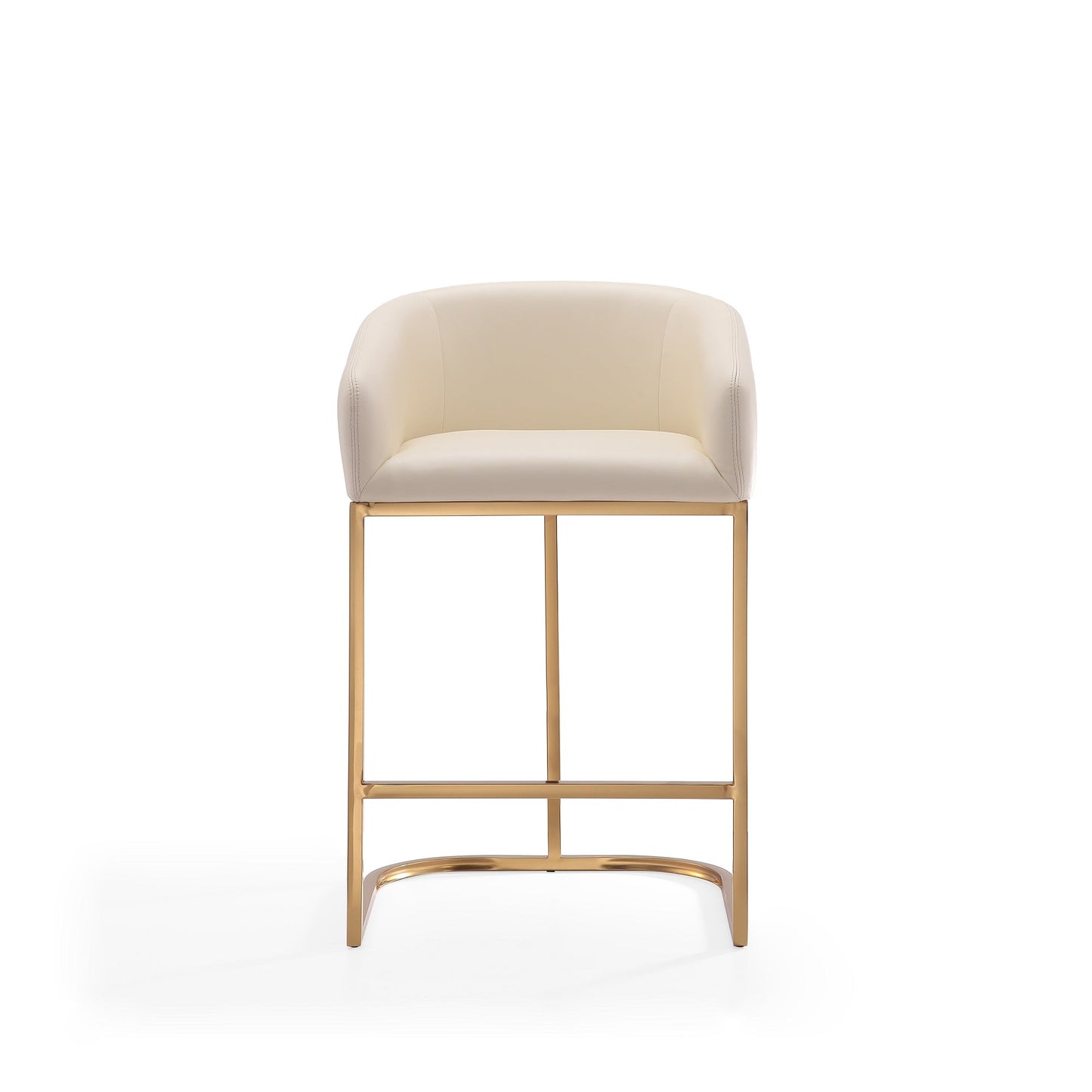 Manhattan Comfort Louvre Counter Stool  - Set of 2