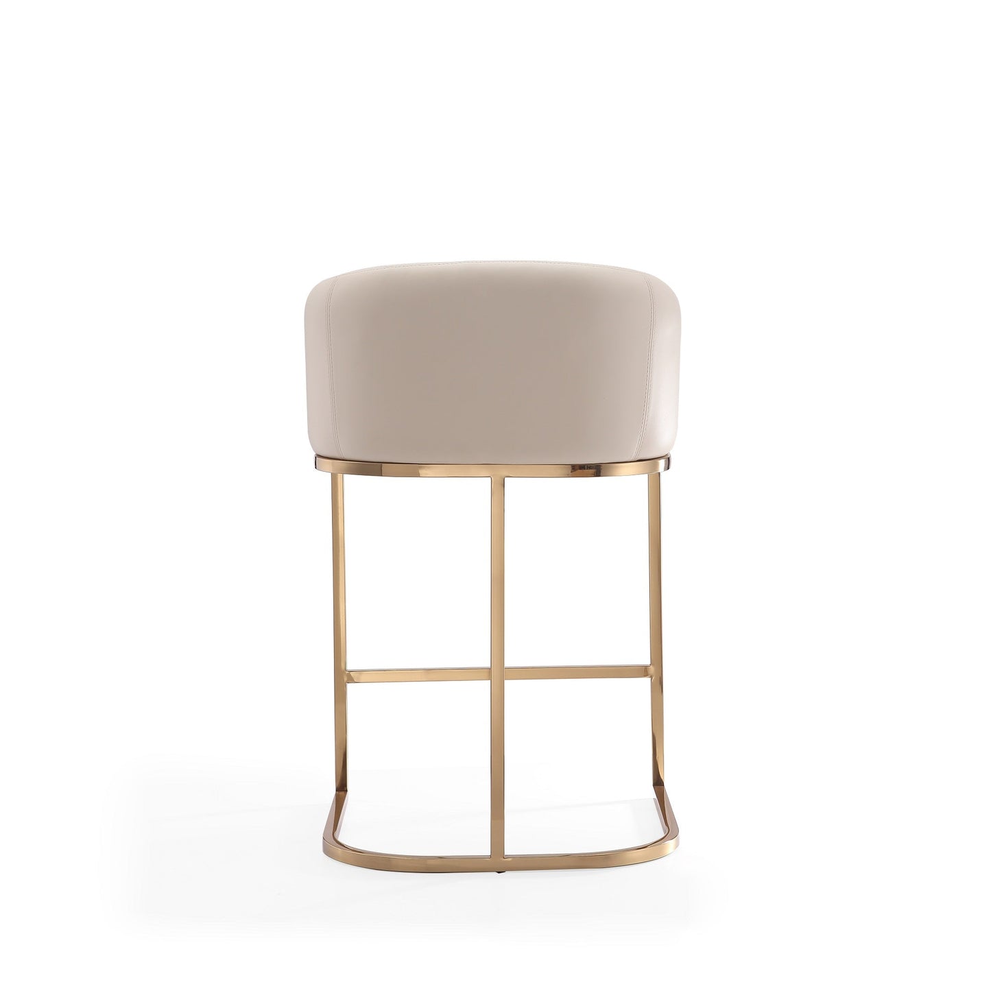Manhattan Comfort Louvre Counter Stool  - Set of 2
