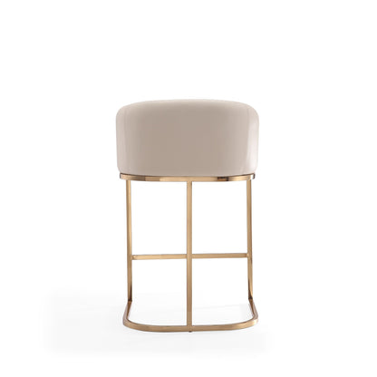 Manhattan Comfort Louvre Counter Stool  - Set of 2