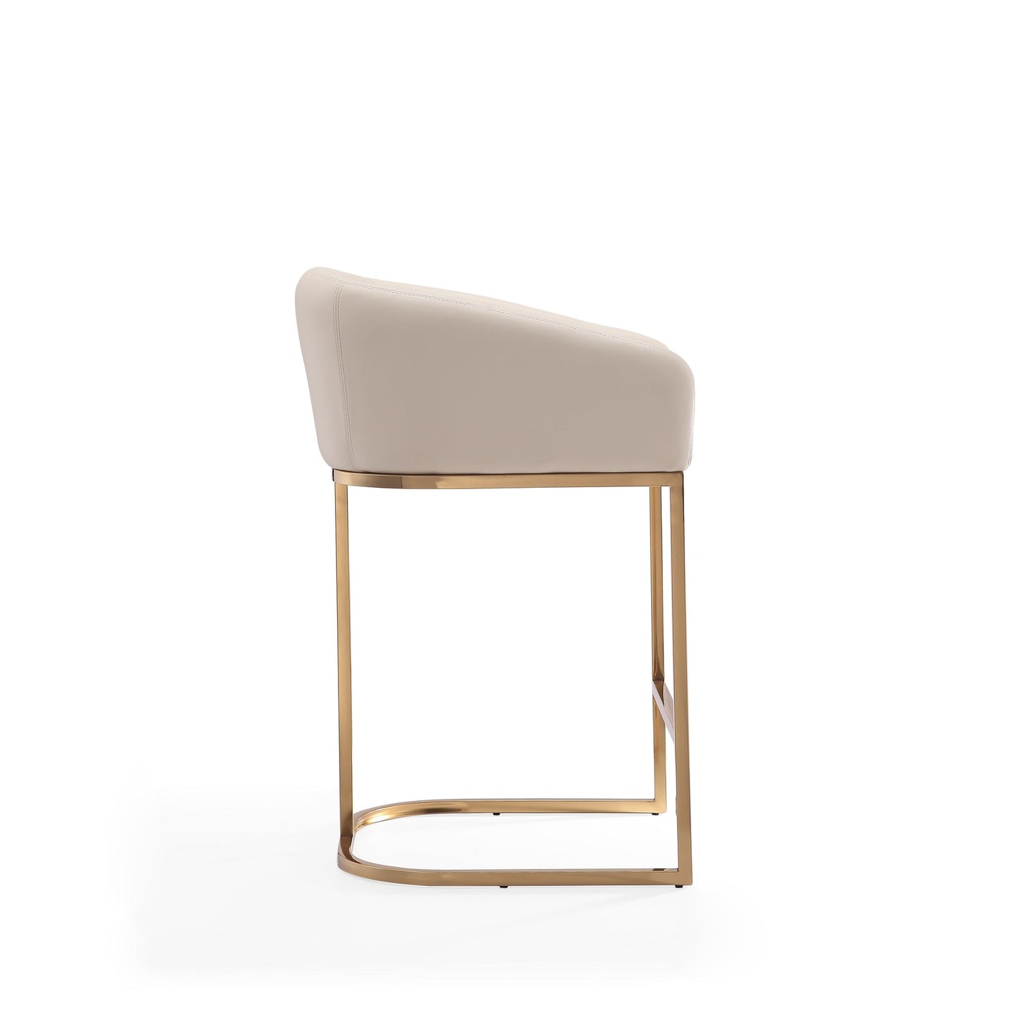 Manhattan Comfort Louvre Counter Stool  - Set of 2