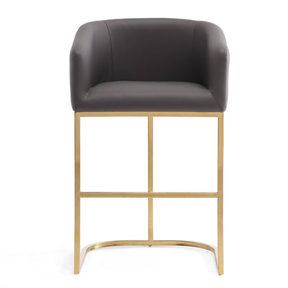 Manhattan Comfort Louvre Counter Stool  - Set of 2