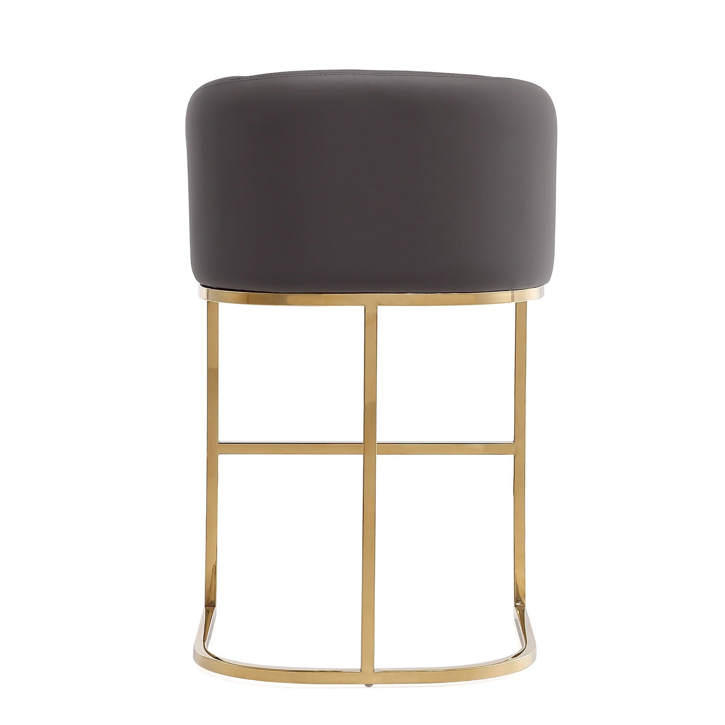 Manhattan Comfort Louvre Counter Stool  - Set of 2