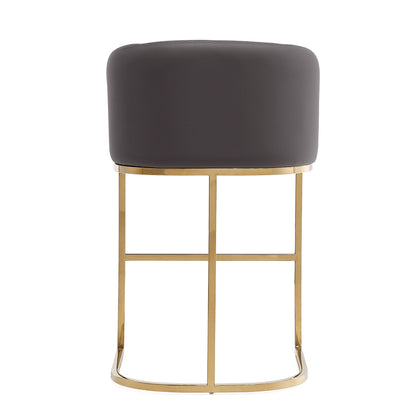 Manhattan Comfort Louvre Counter Stool  - Set of 2