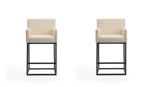 Manhattan Comfort Ambassador Counter Stool  - Set of 2