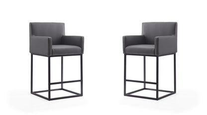 Manhattan Comfort Ambassador Counter Stool  - Set of 2