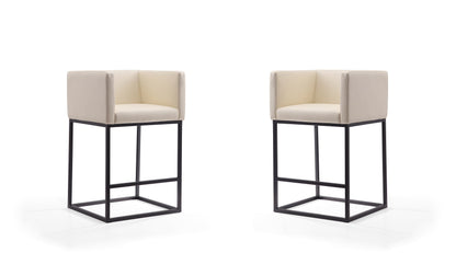 Manhattan Comfort Embassy Counter Stool  - Set of 2