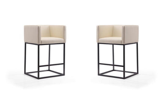 Manhattan Comfort Embassy Counter Stool  - Set of 2