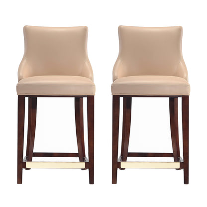 Manhattan Comfort Shubert Counter Stool  - Set of 2