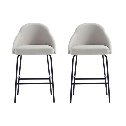 Manhattan Comfort Gracie Counter Stool  - Set of 2
