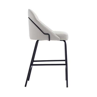 Manhattan Comfort Gracie Counter Stool  - Set of 2