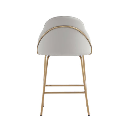 Manhattan Comfort Gracie Counter Stool  - Set of 2