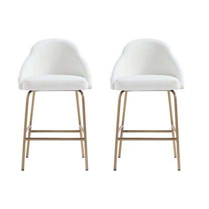 Manhattan Comfort Gracie Counter Stool  - Set of 2